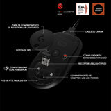 EAN 5099206077362 - Logitech G 910-005273 ratón Juego Ambidextro RF inalámbrico Óptico 25600 DPI imagen 25