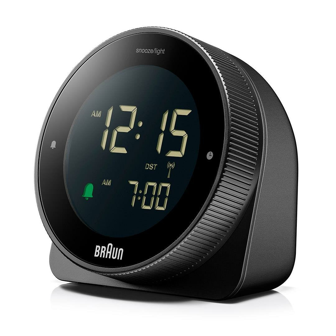 Reloj Radio Braun Bc 24 B Dcf  Alarma Negra