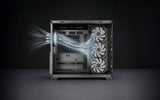Caja Pc  Atx Mars Gaming Mcv5 Cristal Templado Panoramico Argb Gpu 416mm Negra