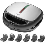 EAN 5903887803083 - Camry Premium CR 3057 sandwichera 800 W Negro, Plata imagen 1