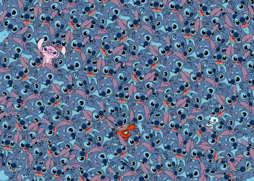 Puzzle 1000 Elementów Stitch Challenge