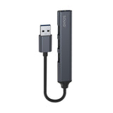 Concentrador Usb-A Savio Ak-70 - 3 × Usb-A 2.0, 1 × Usb-A 3.1 Gen 1, 4 En 1, 5 Gbps