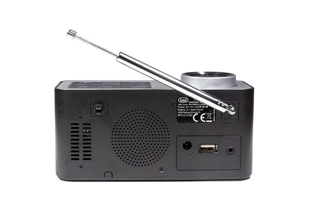 Radio Despertador Trevi Rc80d6  5v Usb