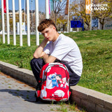 Mochila Kiss Stitch Disney 44cm Adaptable