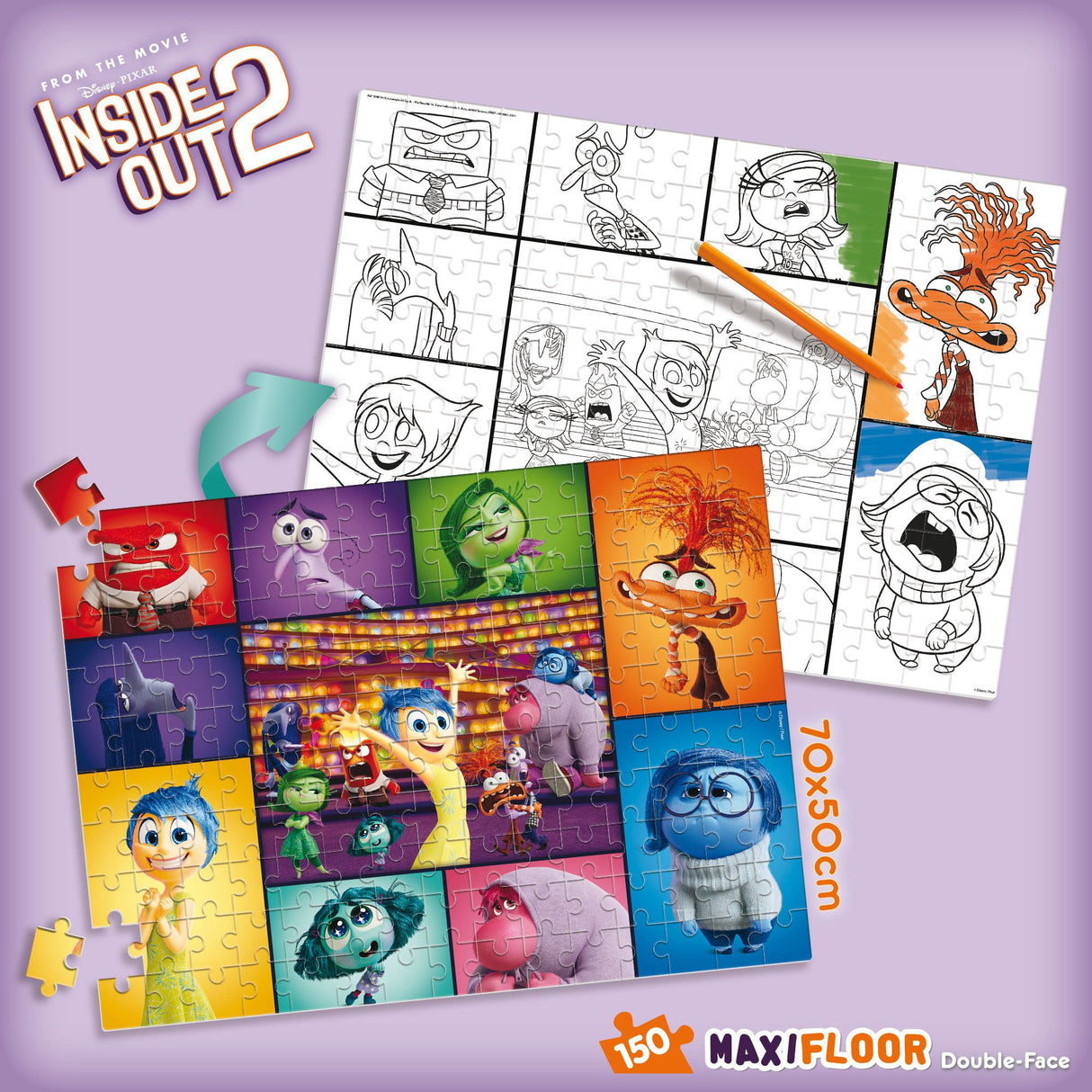 EAN 8008324109814 - Lisciani 109814 puzzle Puzzle rompecabezas 150 pieza(s) Dibujos imagen 4