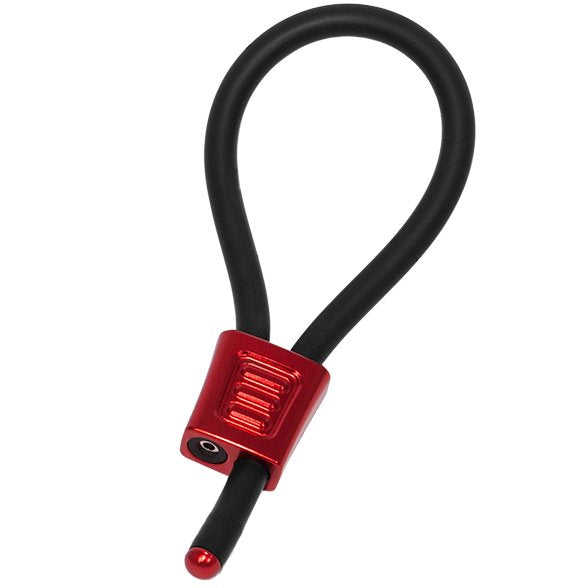 Electrastim Prestige Electraloops 2 X Cockring Rojo Ajustable
