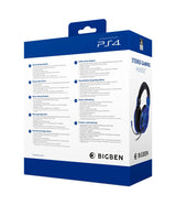 Auriculares Nacon Ps4ofheadsetv3blue  Bigben Con Micrófono Azul