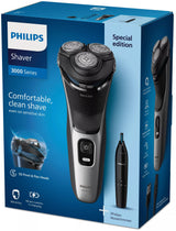 EAN 8720689018548 - Philips S3143/02 afeitadora Máquina de afeitar de rotación Recortadora Negro, Plata imagen 4