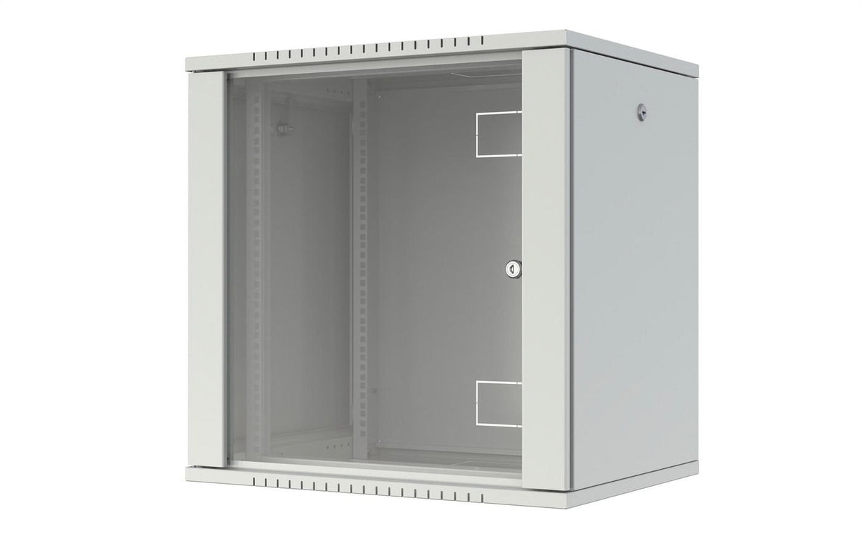 Quick Assembly Flat Pack 19"  12u Rack Wall Mount W:600 X