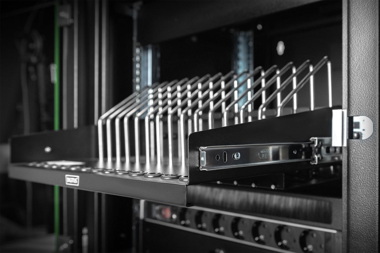 Estante Extraíble Digitus Dn-97665 Para Tabletas, Computadoras Portátiles, Teléfonos Inteligentes