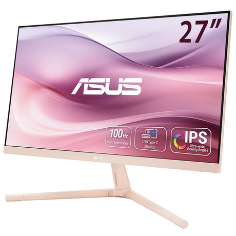 EAN 4711387629192 - ASUS VU279CFE-P pantalla para PC 68,6 cm (27") 1920 x 1080 Pixeles Full HD LCD Rosa imagen 1