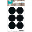 EAN 4008705150927 - HERMA 15092 etiqueta autoadhesiva Círculo Permanente Negro 12 pieza(s) imagen 1