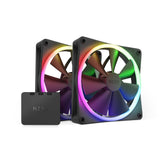 Nzxt F-Serie F140 Rgb Lüfter Twin Black 140mm Rf-R14df-B1 Retail