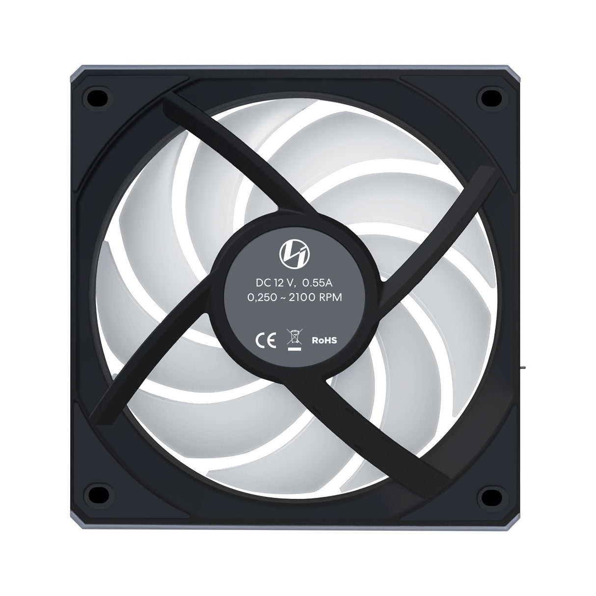 Ventilador  Pc 120x120 Lian Li Uni Fan Cl Black Rev 3ud Argb