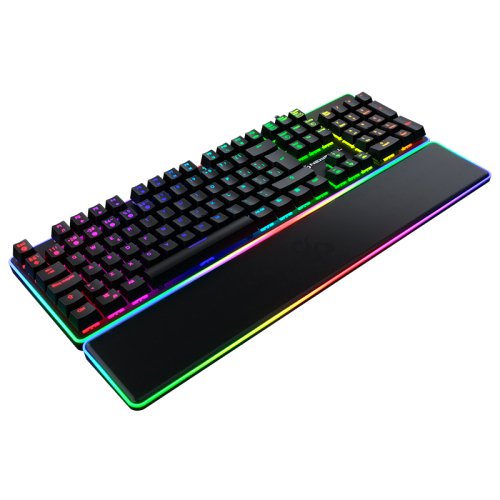 Teclado Español  Gaming Newskill  Gungnyr Ns-Kb-Gungnyr-Gat-Red