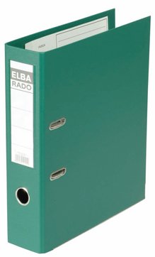 Elba Archivador Anchura Del Lomo 5 Cm Din A4 Plástico Verde
