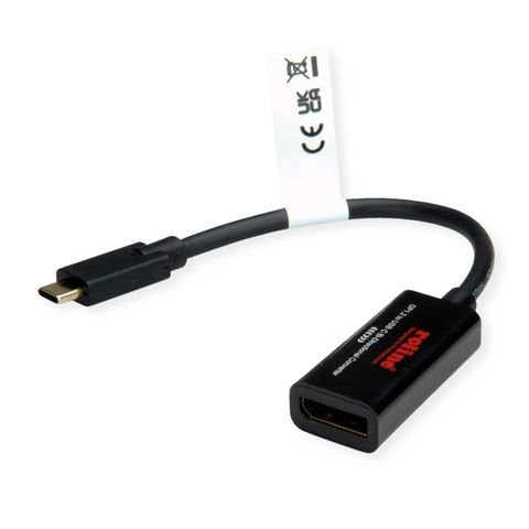 EAN 7630049625143 - ROLINE 11.04.5957-10 Adaptador gráfico USB 3840 x 2160 Pixeles Negro imagen 5