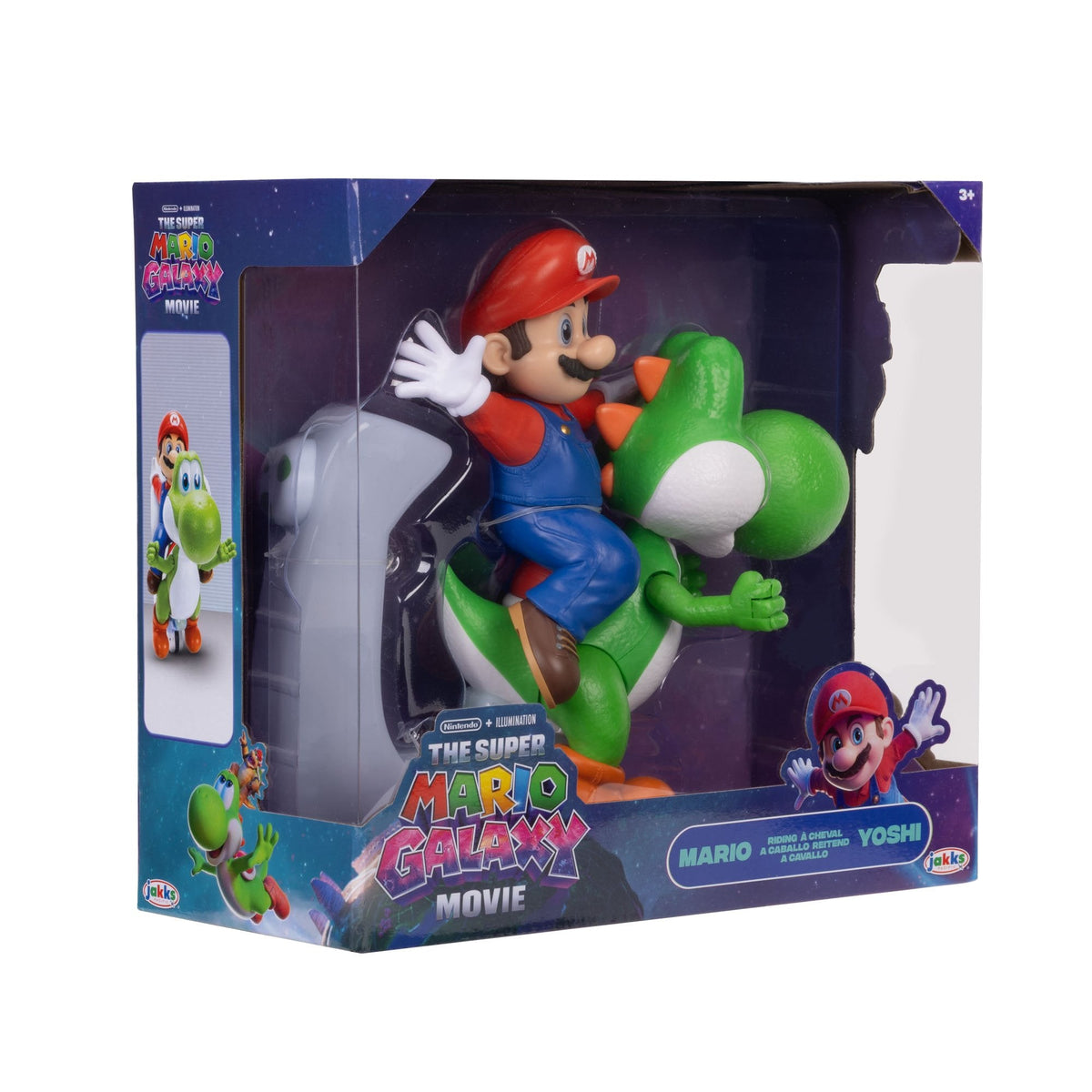 Figura Mario & Yoshi Super Mario Galaxy Movie