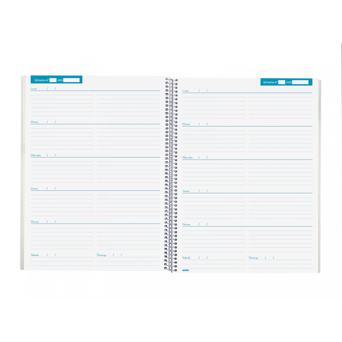 Finocam Cuaderno-Agenda Del Docente.2 Espiral 230x310mm Svh 46 Semanas (Curso Lectivo)