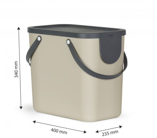 Rotho Albula Sistema De Separación De Residuos 25l