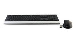 EAN 4260459615002 - MediaRange MROS105-YU teclado Ratón incluido Hogar / Oficina RF inalámbrico QWERTZ Negro, Plata imagen 3