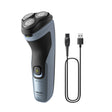 EAN 8720689024587 - Philips X3063/00 afeitadora Máquina de afeitar de rotación Recortadora Negro, Azul imagen 1