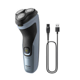 EAN 8720689024587 - Philips X3063/00 afeitadora Máquina de afeitar de rotación Recortadora Negro, Azul imagen 1