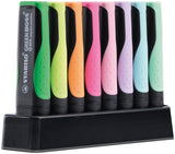 Stabilo Marcador Fluorescente Green Boss Estuche Expositor De 8 C/Surtidos