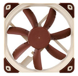 EAN 4716123314912 - Noctua NF-S12A ULN Carcasa del ordenador Ventilador 12 cm Beige, Marrón imagen 3