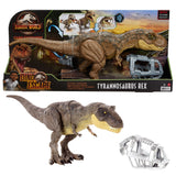 Mattel Jurassic World Stomping Battle Acción T-Rex Mini-Play Figura Gwd67