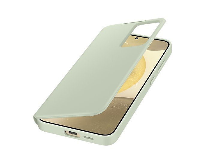 Funda Samsung Smart View Wallet Para Galaxy S24+ Light Verde