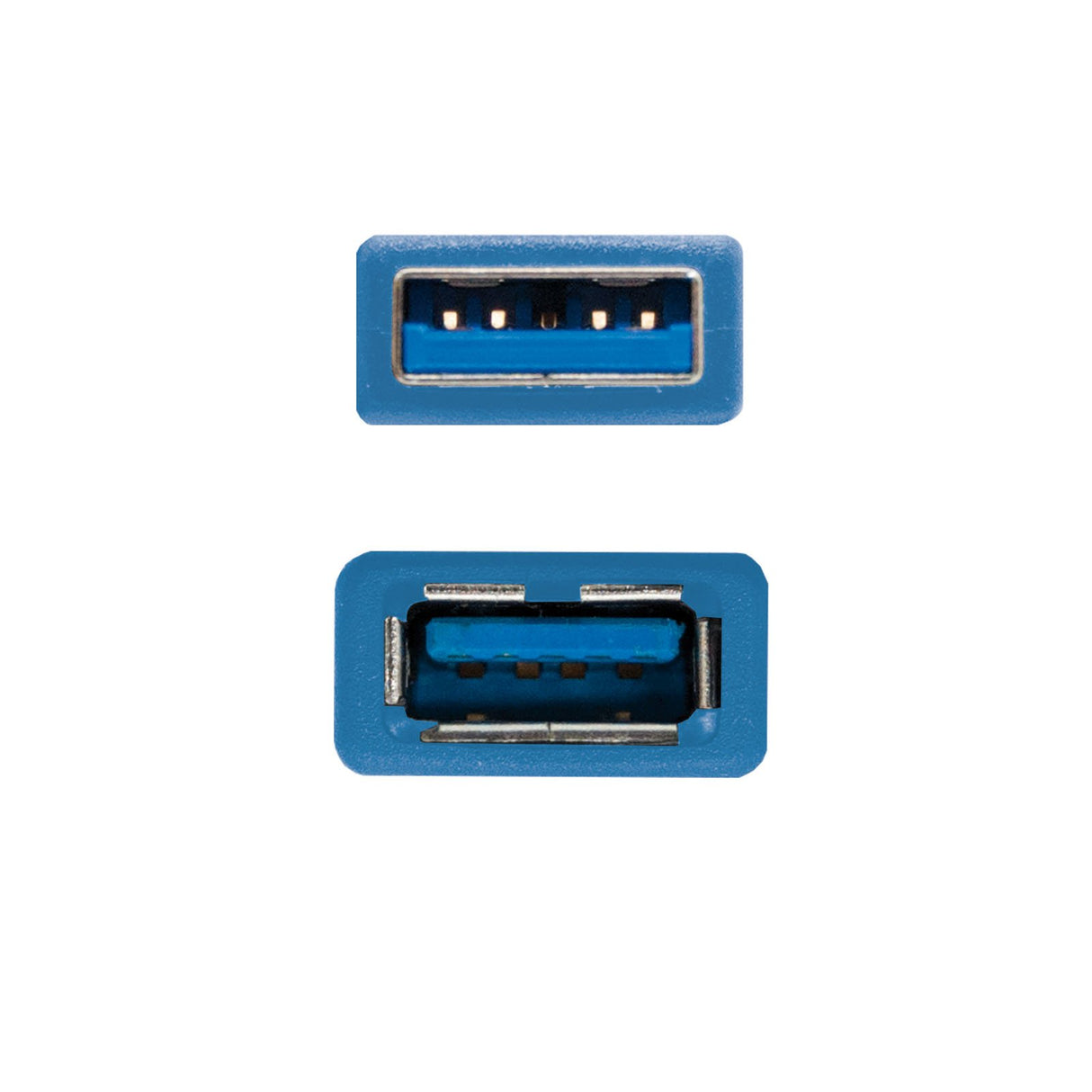 EAN 8433281004726 - Nanocable 10.01.0902-BL cable USB USB 3.2 Gen 1 (3.1 Gen 1) 2 m USB A imagen 3