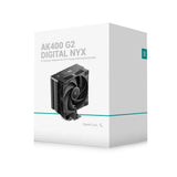 Deepcool Ak400 G2 Digital Nyx, Disipador De Cpu Negro, 120 Mm R-Ak400g2-Bknnmn-Gjd-1