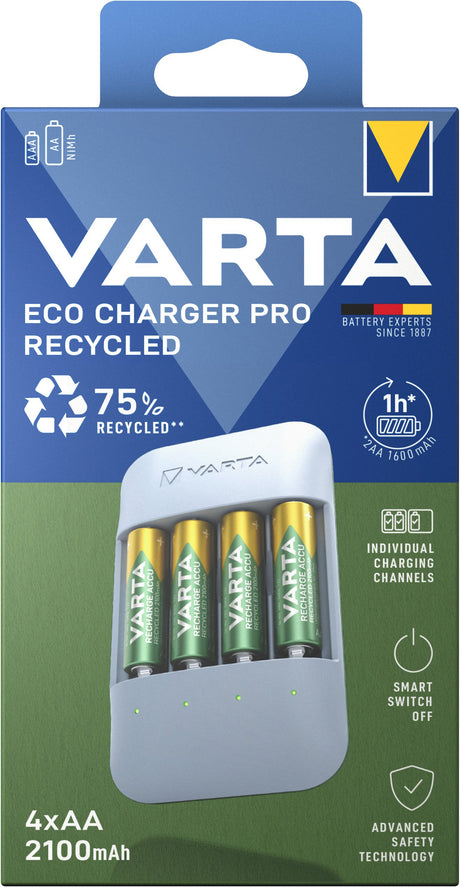 EAN 4008496073900 - Varta Eco Charger Pro cargador de batería Pilas de uso doméstico USB imagen 5