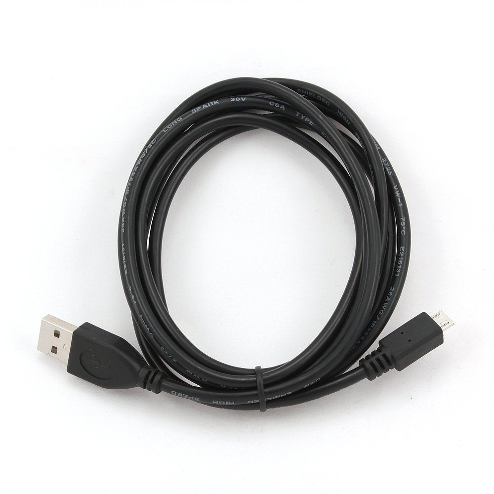 EAN 8716309099387 - Gembird CCP-MUSB2-AMBM-0.1M cable USB USB 2.0 0,1 m USB A Micro-USB B Negro imagen 2