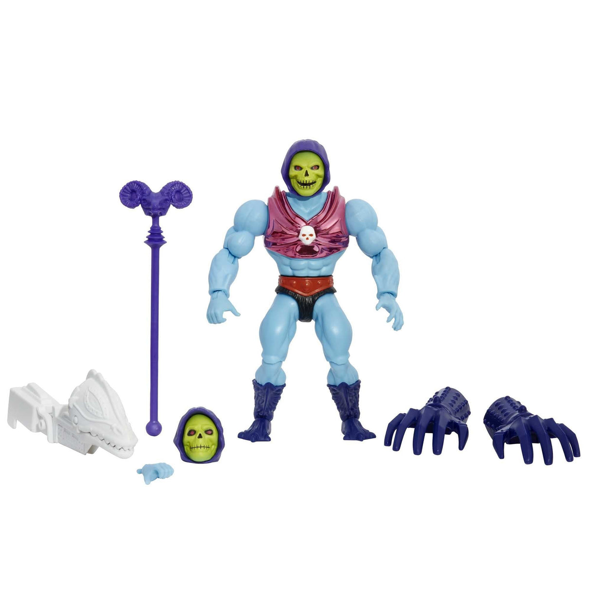Masters Of The Universe Origins Deluxe Actionfigur (14 Cm) Terror Skeletor, Spielfigur Hdt23