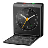 Reloj Despertador Plegable Braun Bc 05 B Cuarzo Negro