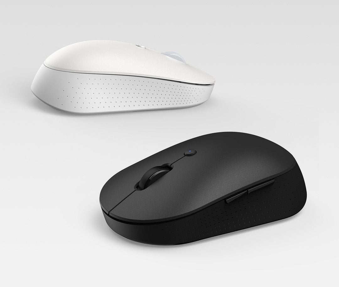 Ratón Inalámbrico Por Bluetooth 2.4ghz Xiaomi Mi Dual Mode Silent Edition Hasta 1300 Dpi Blanco