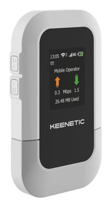 Keenetic Roamer Router Inalámbrico Banda Única (2,4 Ghz) 4g Negro, Gris