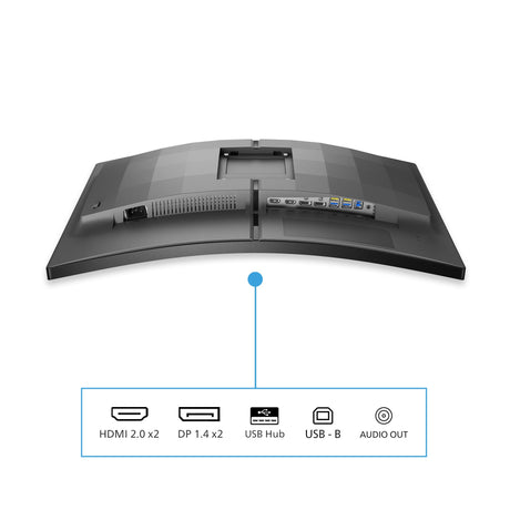 EAN 8712581799540 - Philips 27M2C5500W/00 pantalla para PC 68,6 cm (27") 2560 x 1440 Pixeles Quad HD LCD Gris imagen 5