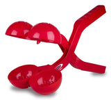 Jamara Schneeballzange Duo 38cm Rot