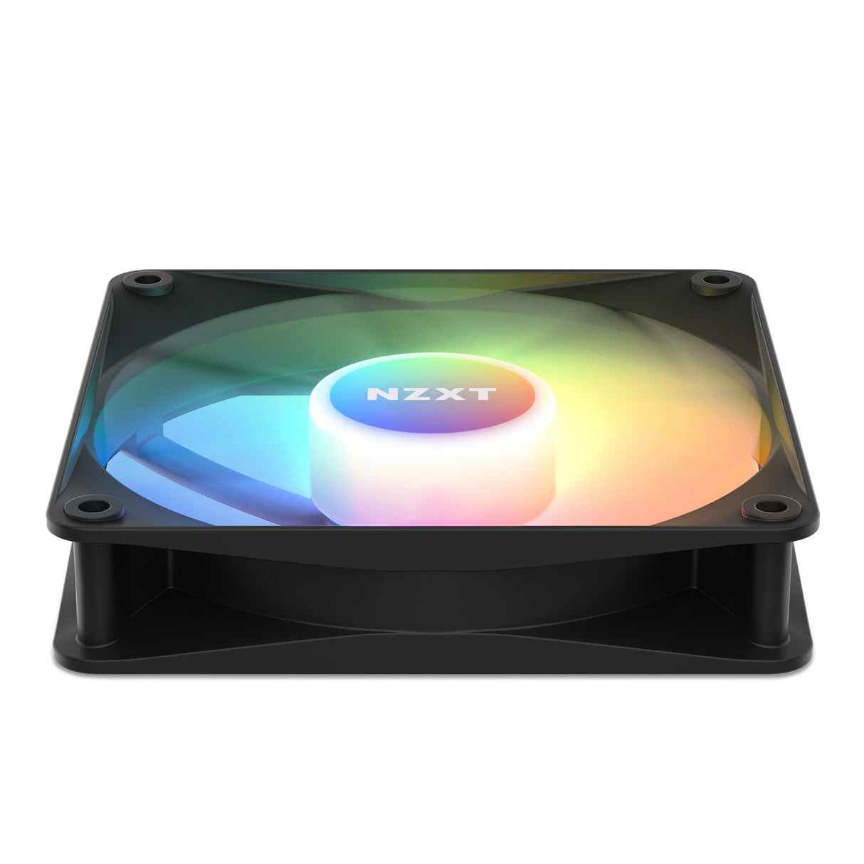 Ventilador  Nzxt 120mm Hub-Mounted Led Fan Single Black Rf-C12sf-B1 Retail