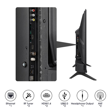 EAN 6942147489451 - Hisense 32A4K Televisor 81,3 cm (32") HD Smart TV Wifi Negro 200 cd / m² imagen 6