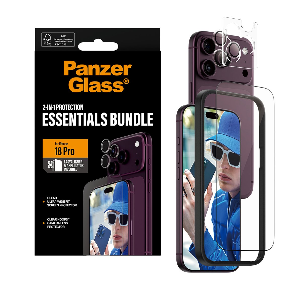 Panzerglass 2-In-1 Essentials Hndle Iphone 18 Pro
