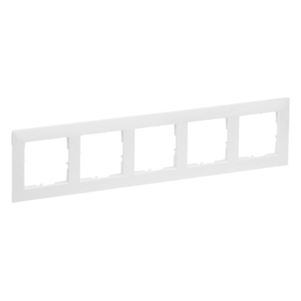 Legrand 765175 Seano 5-Fach Rahmen In Der Farbausfhrung Ultrawei