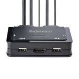 EAN 0065030899345 - StarTech.com C2-H46-UAC-CBL-KVM interruptor KVM Negro imagen 3