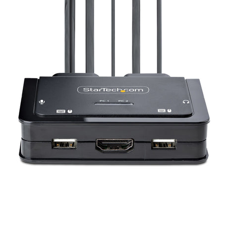 EAN 0065030899345 - StarTech.com C2-H46-UAC-CBL-KVM interruptor KVM Negro imagen 3