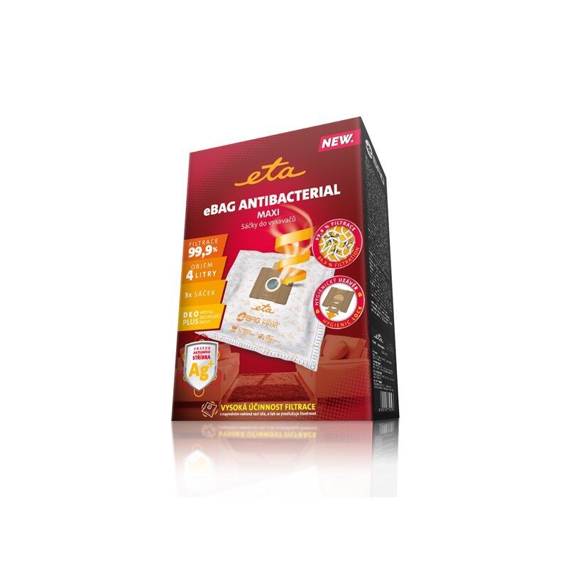 Bolsas Para Aspirador Eta Vacuum  Maxi Eta960068021 Suitable For Eta151190000