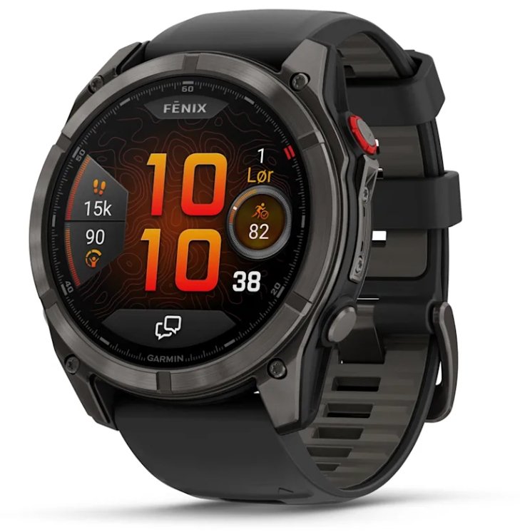 Garmin Fenix 8 Pro 3,56 Cm (1.4") Amoled 51 Mm Digital 454 X 454 Pixeles Pantalla Táctil Negro, Gris, Titanio Wifi Gps (Satélite)