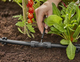 Gardena Micro-Drip-System Pieza En T 13 Mm (1/2") > 4,6 Mm (3/16"), Conexión (Gris Oscuro, 5 Piezas